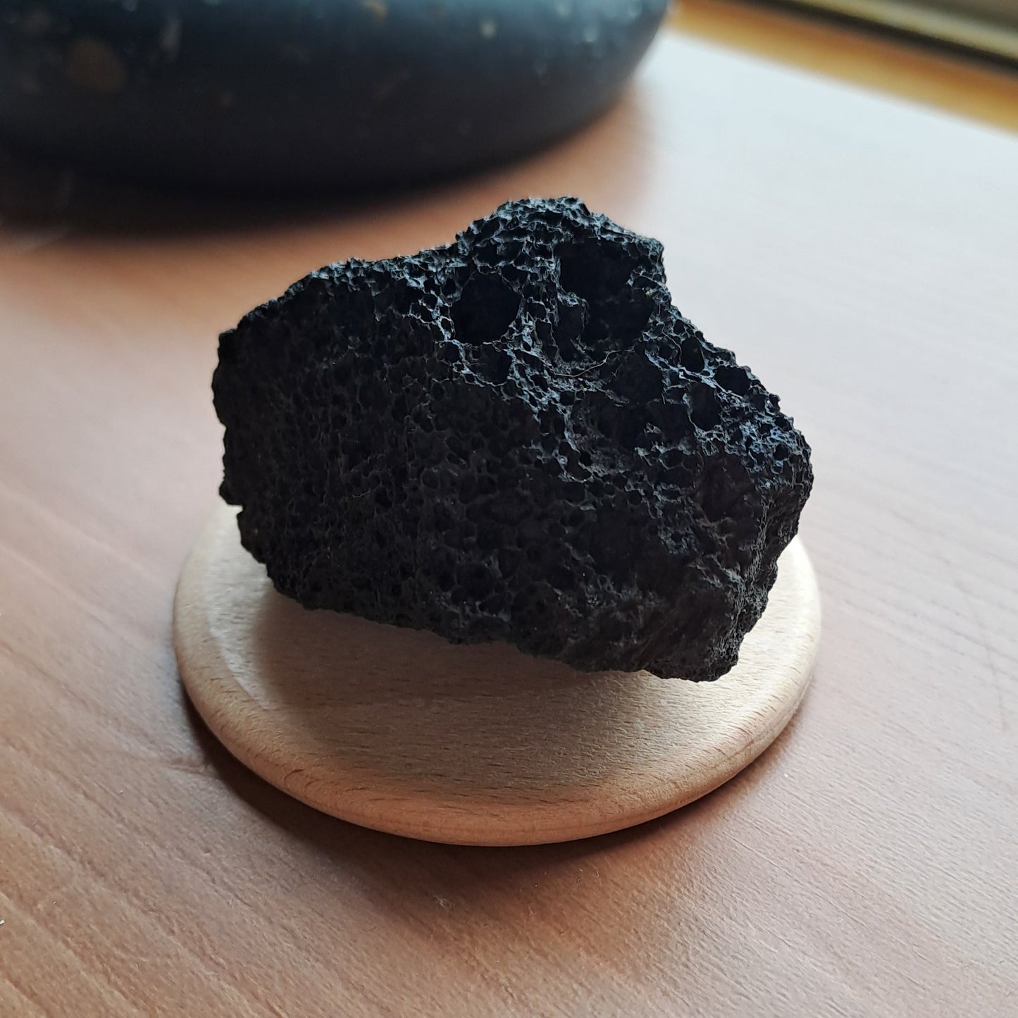 Mineral Diffuser - Volcanic Stones with Wood Base