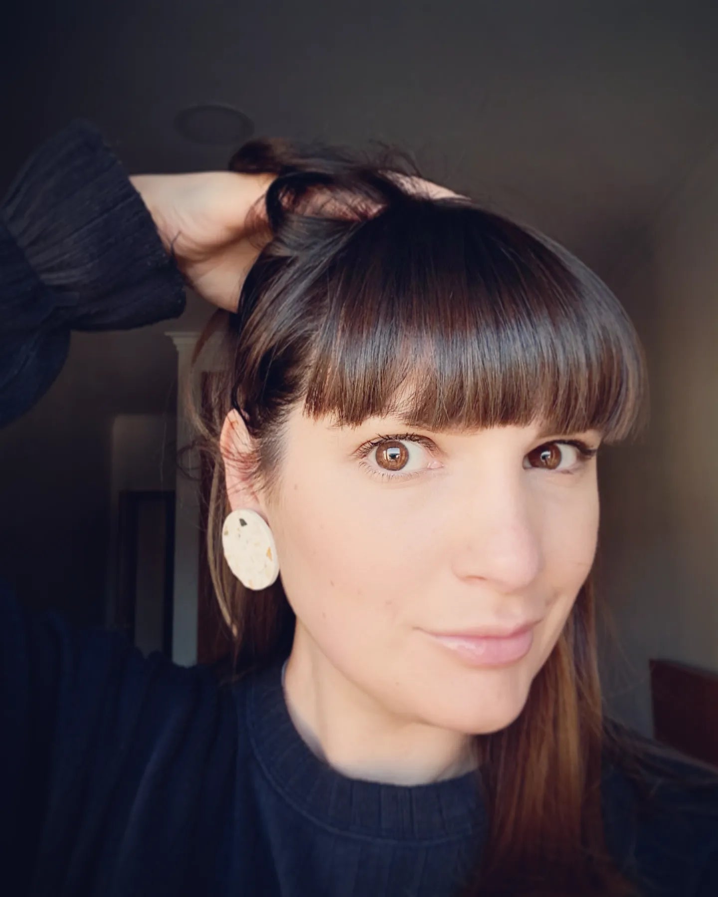 TERRAZZO STATEMENT EARRINGS